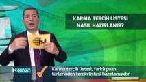Karma tercih listesi nasıl hazırlanır?