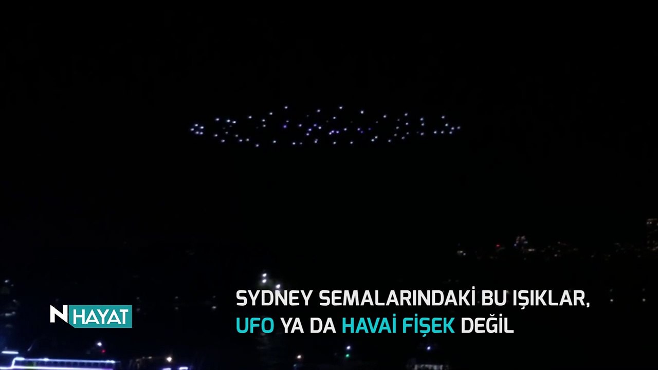 N Hayat... Muhteşem drone şov!
