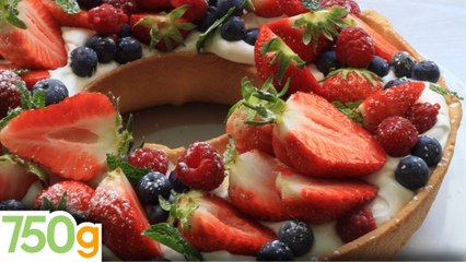 Tarte à trou aux fruits d'été - 750g