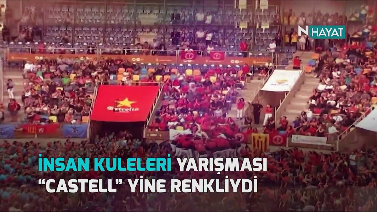 N Hayat... “İnsan kuleleri” yine çok renkliydi!