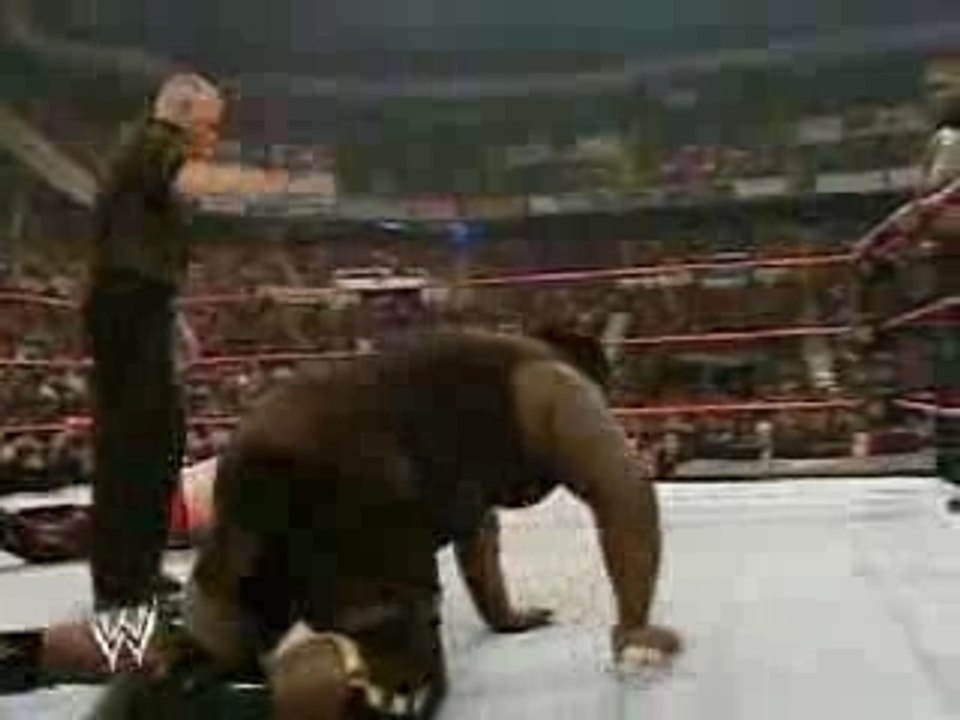 Armageddon 2007:CM Punk & Kane vs Big Daddy V & Mark Henry 2