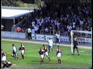 12 August 1995: Northampton Town 4 Bury 1 (League)