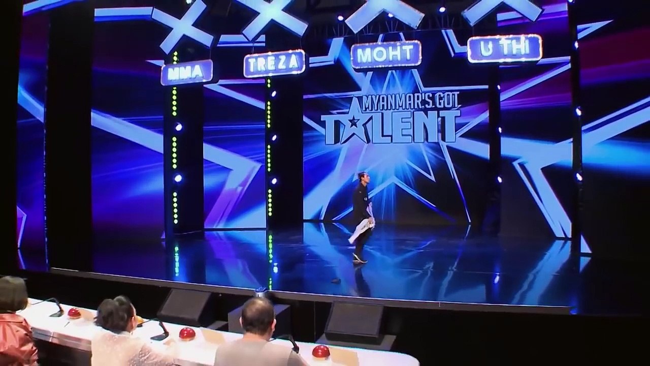 Contortion Dancer Wows Judges on Myanmar's Got Talent 2018 _ Got Talent Global