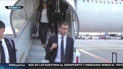 El Real Madrid ya está en Tallin para disputar la Supercopa de Europa
