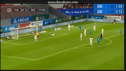 Aleksandr Yerokhin Goal - Rubin Kazan vs Zenit St. Petersburg 0-1 13/08/2018