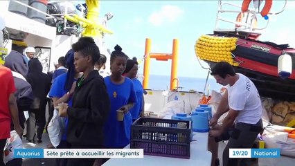 Aquarius : Sète prête à accueillir les migrants