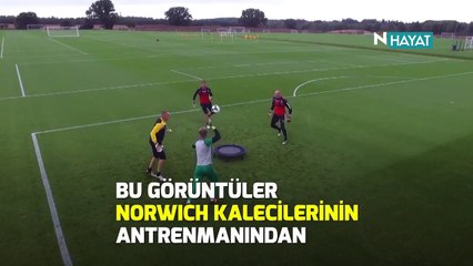 N Hayat... Kaleci dediğin böyle çalışır