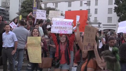 Un grupo de mujeres protesta en Costa Rica por las turistas asesinadas