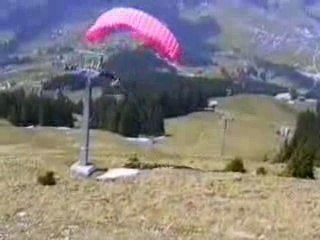Parapente accident