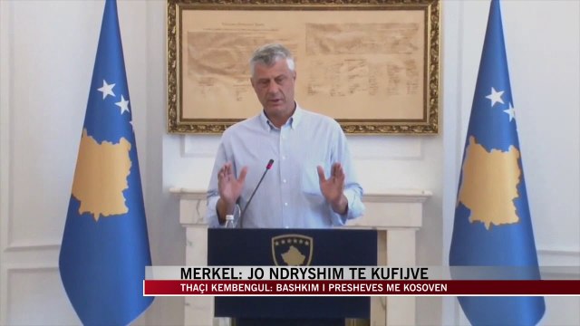 Merkel: Nuk ka ndërrim të kufijve në Ballkan - News, Lajme - Vizion Plus