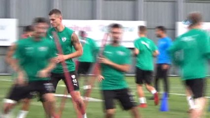 Bursaspor'da Ekong ve Kembo Antrenmana Katılmadı