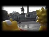 The Simpsons visit the sights of London