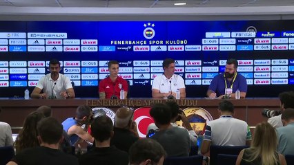 Fenerbahçe-Benfica maçına doğru - Grimaldo ve Vitoria - İSTANBUL