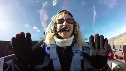 Elle prend 8G dans la face... KO direct