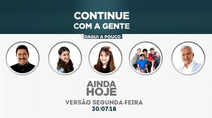 Nova Chamada das atrações da noite no SBT - Versão Segunda (30/07/2018)