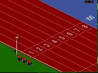 sprinter game record du monde par  le Français Matthieu