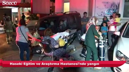 Tải video: Haseki Eğitim ve Araştırma Hastanesi'nde yangın