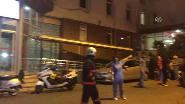Haseki Hastanesi Ek Binasında Yangın (1) - İstanbul