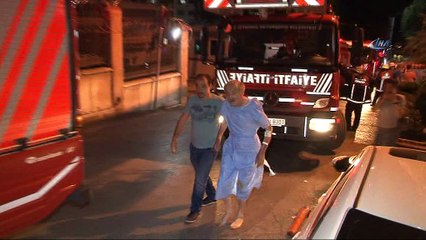Fatih’te hastane yangını, hastalar tahliye edildi