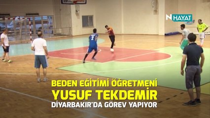 N Hayat... Hayatını görme engellilere adadı