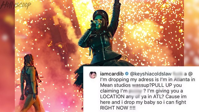Cardi B CHALLENGES Nicki Minaj Fan To STREET FIGHT! “I DROP MY BABY SO I CAN FIGHT RIGHT NOW!”