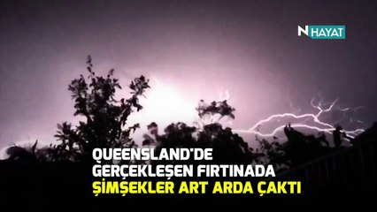 N Hayat... Bir gecede 176 bin yıldırım düştü