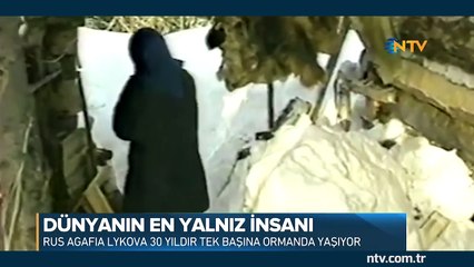 30 yıldır ormanda tek başına yaşıyor