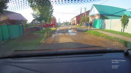 Woman Jumps onto Moving Car