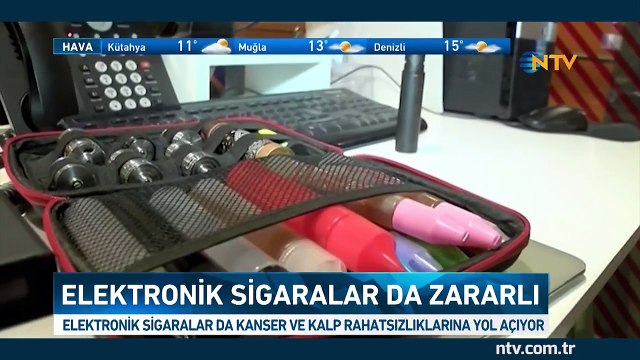 ''Elektronik sigaralar sanıldığı kadar masum değil''