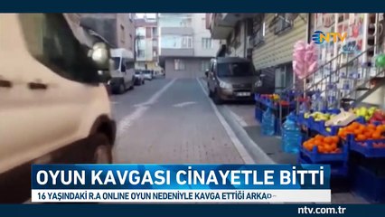 Oyun kavgası cinayetle bitti