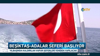 Kaldırılan vapur seferleri yeniden başlıyor