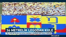 Kanserden ölen 8 yaşındaki Ömer için dev lego kulesi