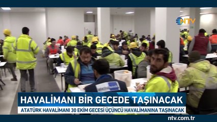 Atatürk Havalimanı bir gecede taşınacak