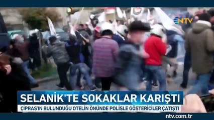 Selanik sokakları karıştı