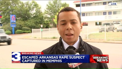 Accused Rapist Who Escaped Arkansas Hospital Captured in Memphis