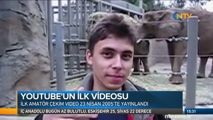 İşte Youtube'un 13 yıl önce bugün yayınladığı ilk video