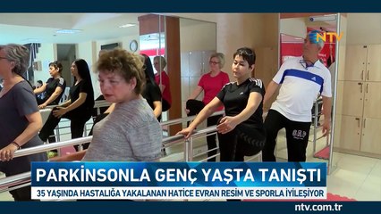 35 yaşında Parkinson hastalığına yakalandı