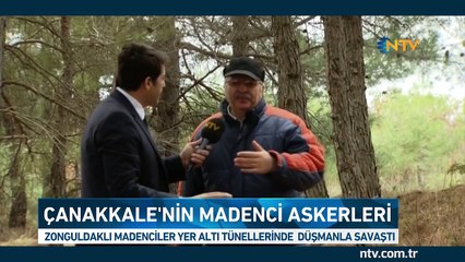 Çanakkale'nin madenci askerleri... NTV ''Yeraltı Savaşları''nın izini sürdü