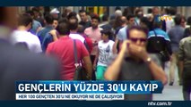 Her 100 gençten 30'u hiçbir şey yapmıyor