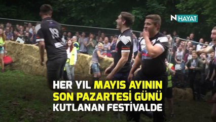N Hayat... "Peynir Yuvarlama Festivali" bu yıl da nefes kesti