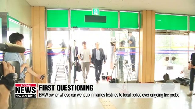 BMW owner whose car burst into flames testifies to local police over ongoing fire probe