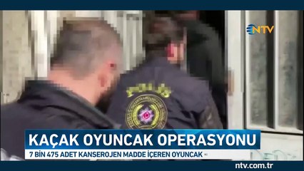 Kanserojen madde içeren binlerce oyuncak ele geçirildi