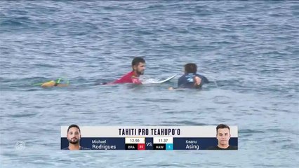 Adrénaline - Surf : Tahiti Pro Teahupo'o, Men's Championship Tour - Round 2 Heat 8 - Full Heat Replay