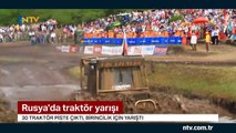 Traktörler birincilik için kıyasıya mücadele etti