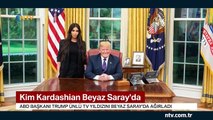 Trump Beyaz Saray'da Kim Kardashian'ı ağırladı