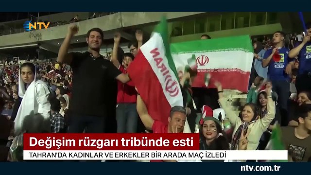 Değişim rüzgarı tribünde esti (İran'da Dünya Kupası coşkusu)