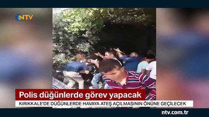 Düğünlerde artık polis görev yapacak (Yeni uygulama Kırıkkale'de başladı)