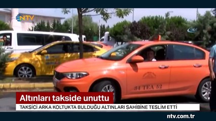 110 bin lira değerindeki altınları takside unuttu