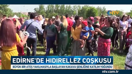 Bin yıllık Kakava ateşi yakıldı, baharın gelişi kutlandı