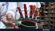 Denizli'de öğrenciler iş kazalarına karşı biyonik el tasarladı